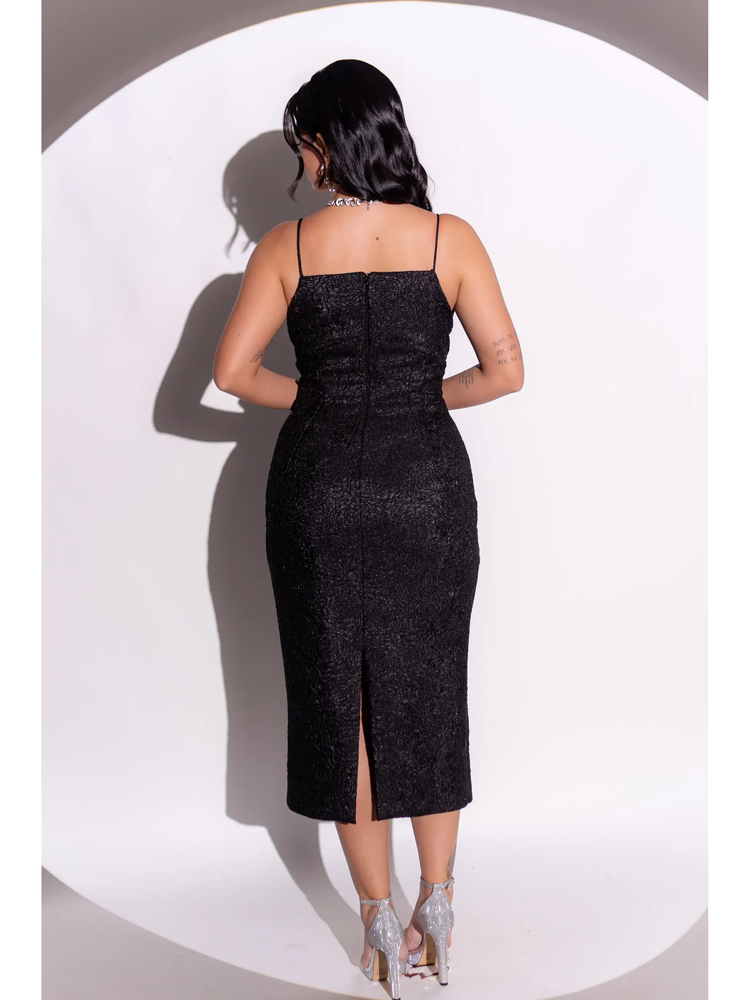 midi preto justo com alça final ASD870 .webp